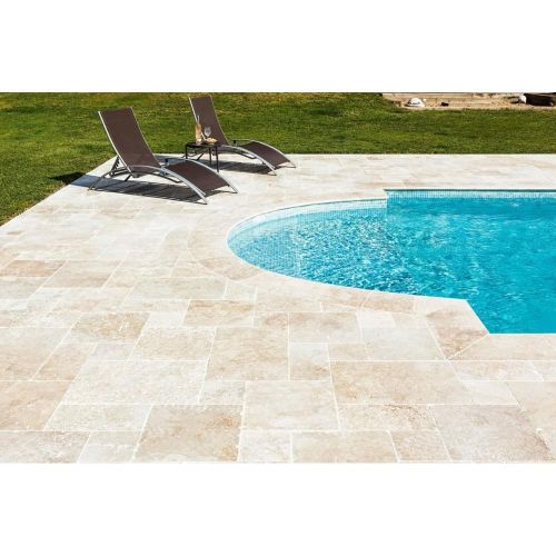 MARGELLE TRAVERTIN BEIGE ANGLE RENTRANT