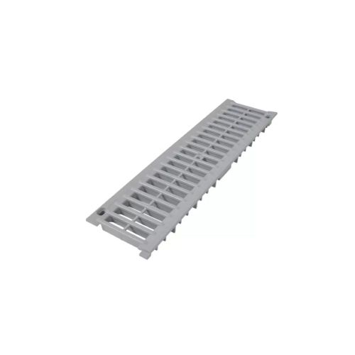 GRILLE CANIVEAU PIETONNEE 130/500 A15 GRIS