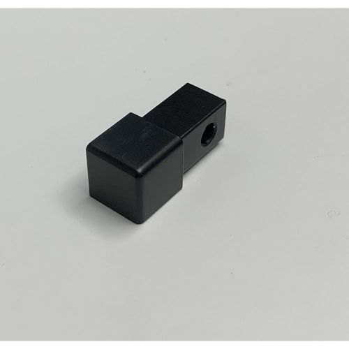 PROGRESS CAPSULE SQUARE ALU ANO NOIR 8MM / 2 PCES