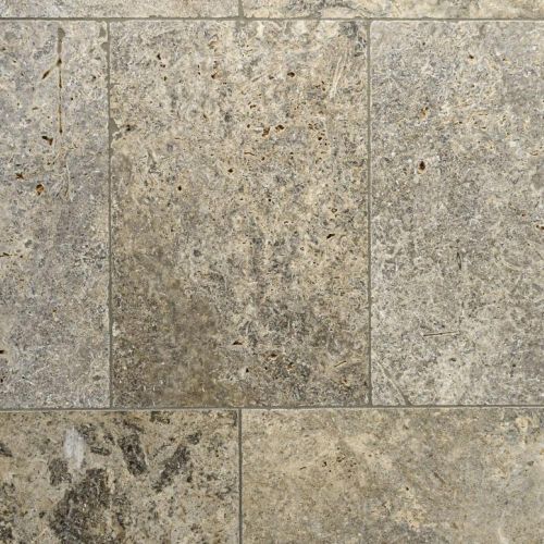 TRAVERTIN SILVER 1ER CHOIX RUSTIC