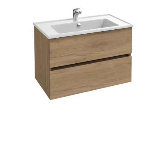 MEUBLE TOLBIAC 80 - 2 TIROIRS CHENE