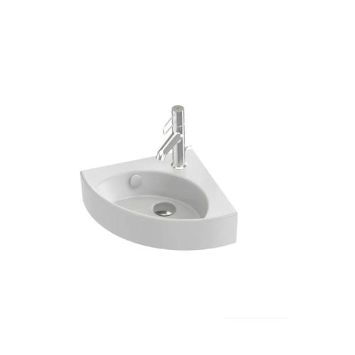 LAVE MAIN D'ANGLE ODEON RIVE GAUCHE 34X34 BLANC