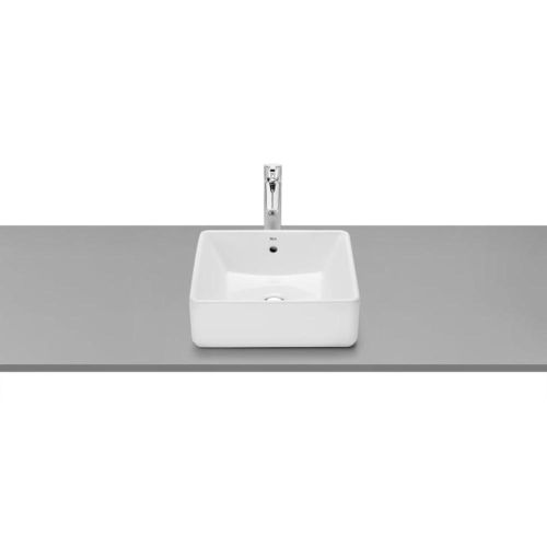 VASQUE A POSER GAP SQUARE 39X37 CM BLANC