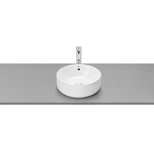 VASQUE A POSER GAP ROUND 39X39 CM BLANC