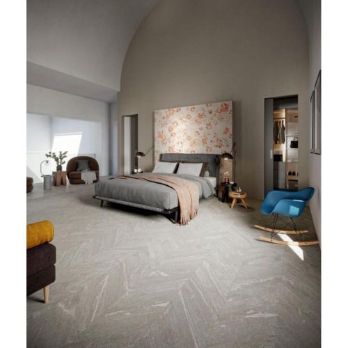 IBLA CHEVRON LINFA NATUREL RECTIFIÉ 10X53