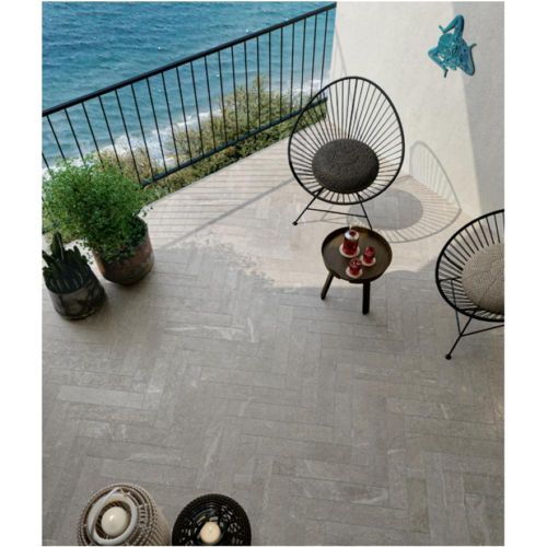 IBLA CHEVRON RESINA NATUREL RECTIFIÉ 10X53