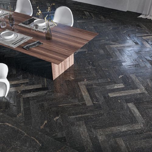 IBLA CHEVRON NERA NATUREL RECTIFIÉ 10X53