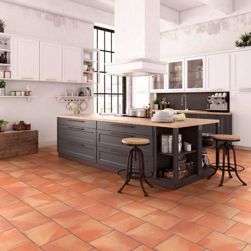 TERRE CUITE MANUELLE CARRE