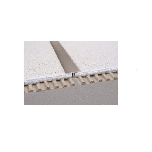 PROFIL T FLOOR 25MM TITANE ALU ANO EN 2.50ML