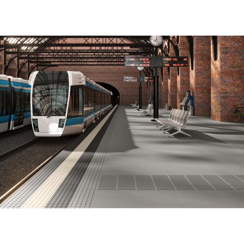 GRESPOR UNICOLOR PRETO NOIR PODPTACTILE 29,7X29,7