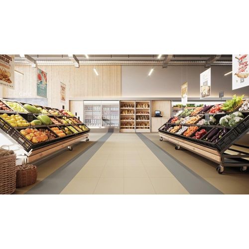 GRESPOR UNICOLOR CINZA STRUCTURE 29,7X29,7