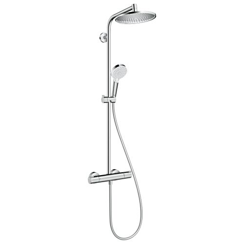 COLONNE DOUCHE CROMETTA S240 POMME RONDE CHR