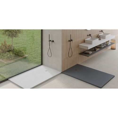 RECEVEUR ONE 80X80 BLANC