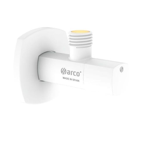 ROBINET ARCO LIPSTICK 1/4 TOUR 1/2-3/8 M BLANC