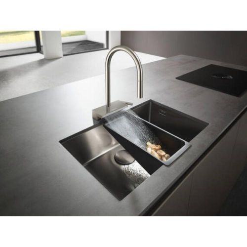 MITIGEUR DE CUISINE AVEC DOUCHETTE EXTRACTIBLE 3 JETS CHR