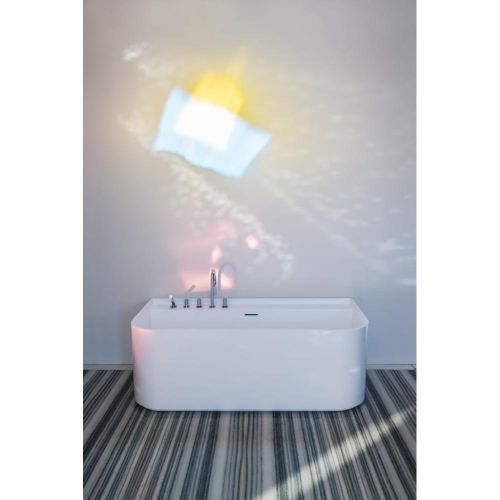 BAIGNOIRE SONAR MURALE 160X81.5X46 BLANC