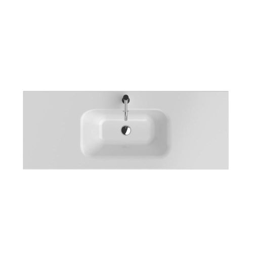 PLAN VASQUE GHIBLI CENTREE L81xP46 BLANC MAT