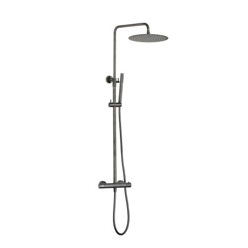 COLONNE DOUCHE ORTENCE 250 PVD GUN METAL