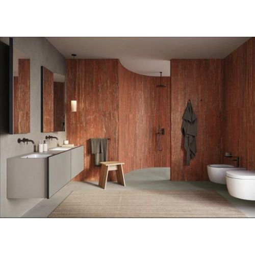 W I TRAVERTINI ROSSO VEIN CUT SQ 120X60