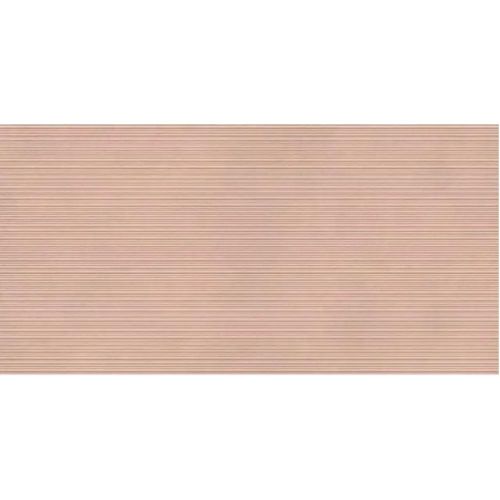 W NUANCES ROSE RIBBED SQ 120X60