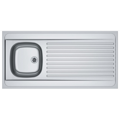 EVIER INOX A POSER 120X60 1C/1E