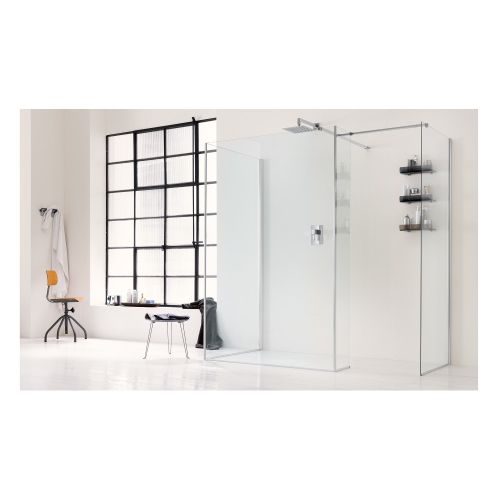 BRAS DE RENFORT WALK-IN 90° CHROME