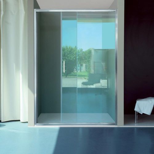 PORTE COULISSANTE SINTESI 97/101 CHROME