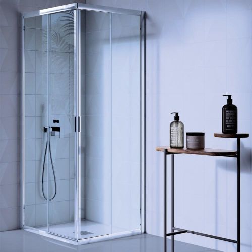 CABINE D'ANGLE 80 RAPID NEW BLANC