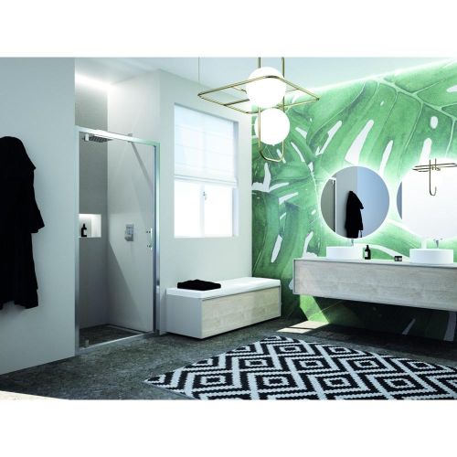 PORTE BATTANTE DOMAO 86/92 ALU SILVER