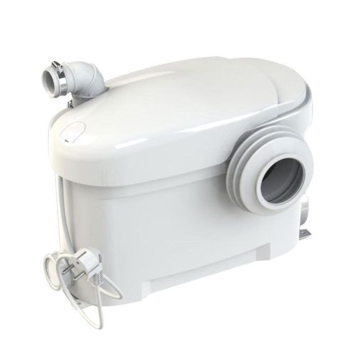 BROYEUR WC SILENCIEUX 412/198/297 - 400W BLANC