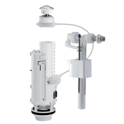 MECANISME WC OPTIMA AVEC CABLE 50/95 D/P