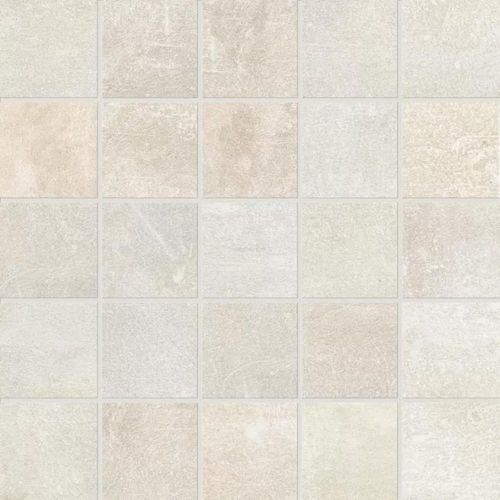 CONCRETE MOSAIQUE WHITE NATUREL RECTIFIÉ 30X30