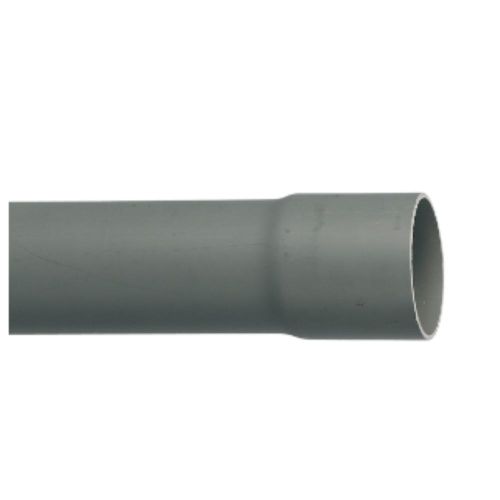 TUBE EVACUATION PVC 140 GRIS