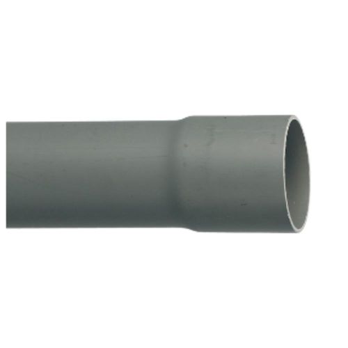 TUBE EVACUATION PVC 160 GRIS