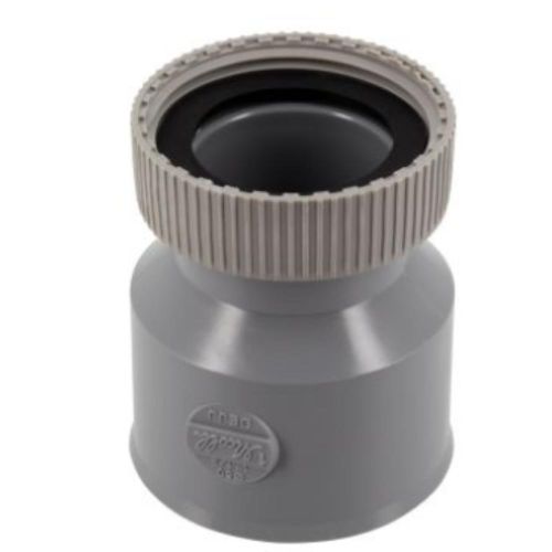 DOUILLE PVC EVAC 50 F 1''1/2 ECROU LIBRE