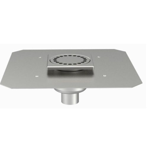 SIPHON 100/100 SORTIE VERTICALE 40 INOX