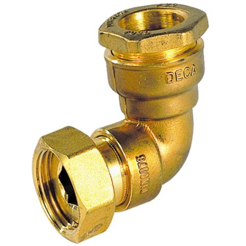 COUDE DECA 25 ECROU LIBRE 1''