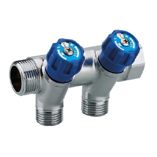 COLLECTEUR 2 DEPARTS + VANNE BLEU