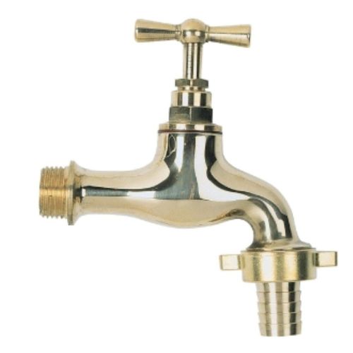 ROBINET LAITON POLI 1/2 MALE