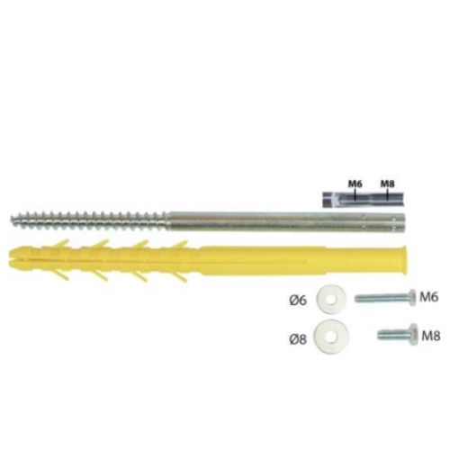 FIXATION CHEVILLE UNIVERSELLE 8/210 - SACHET DE 2