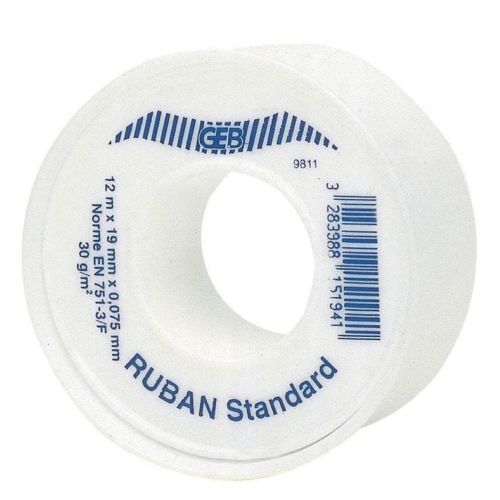 RUBAN TEFLON 19MM GROS DIAMETRE 12ML