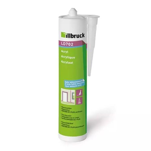 ILLBRUCK SILICONE ACRYLIQUE LD702 BLANC 310 ML